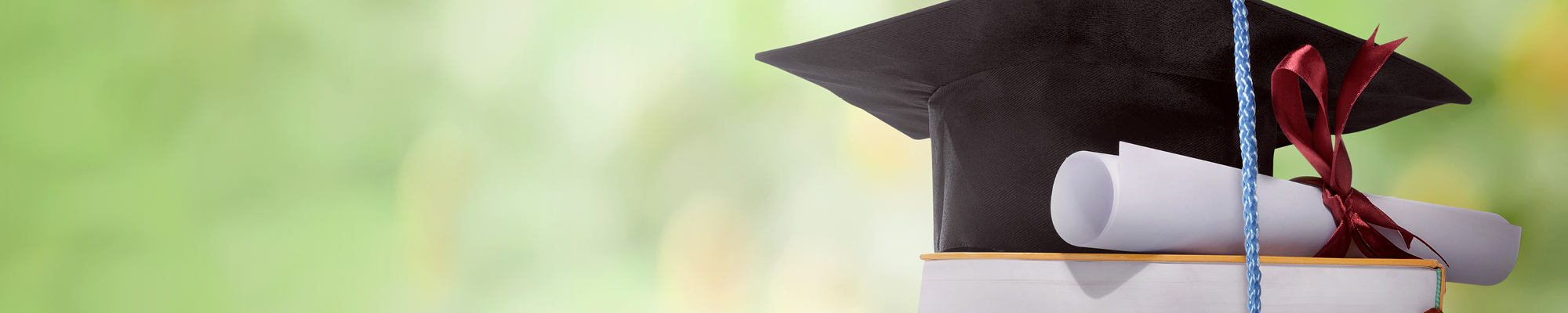 graduation cap and diploma