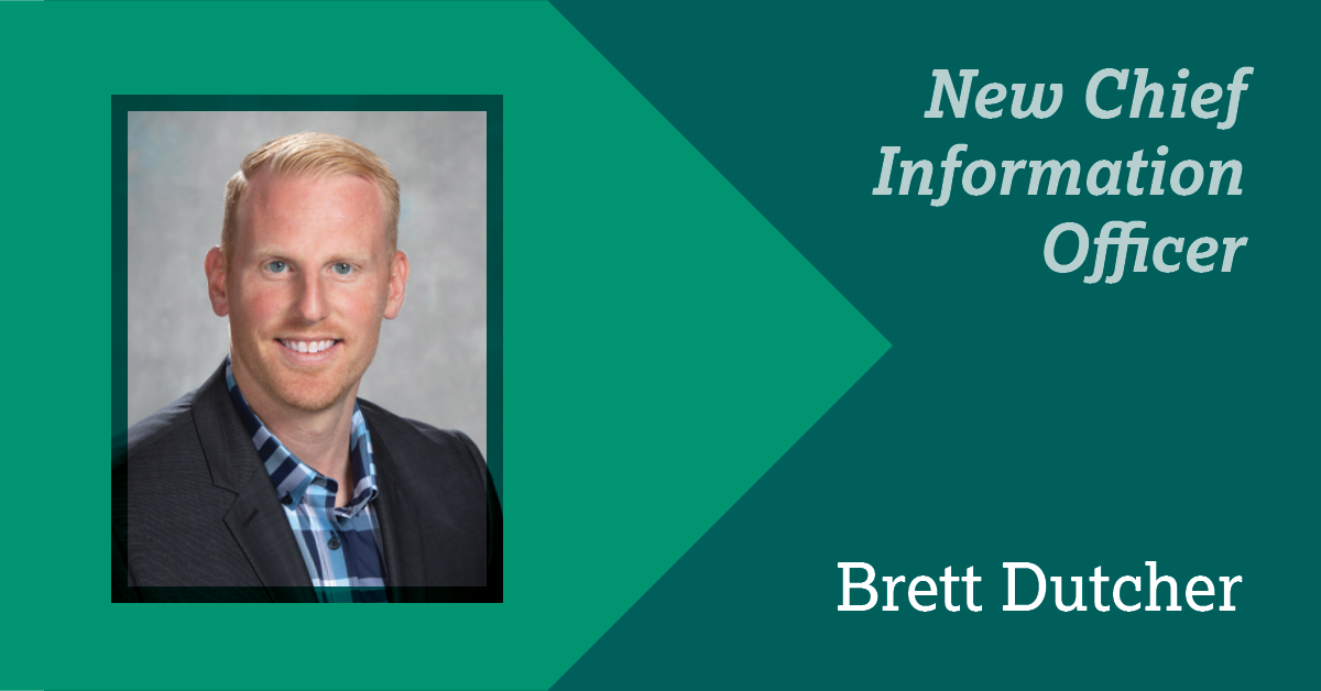 Brett Dutcher CIO Announcement