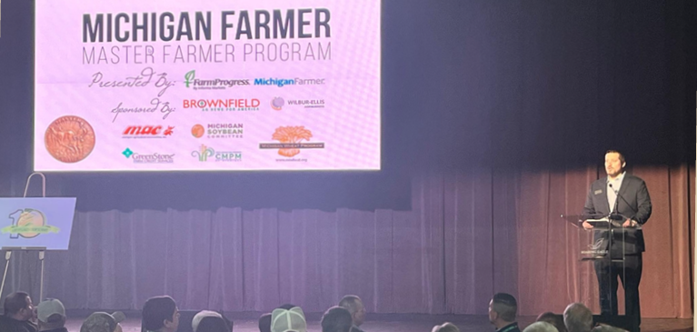 Man giving presentation