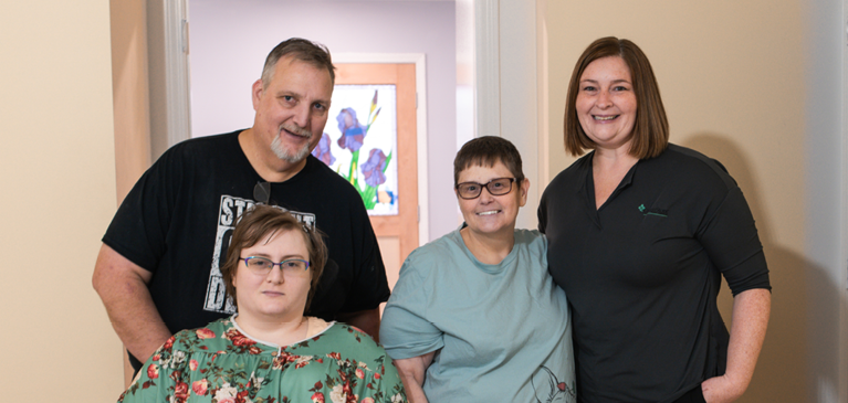 GreenStone helped the Keslers build an accessible home for their daughter.