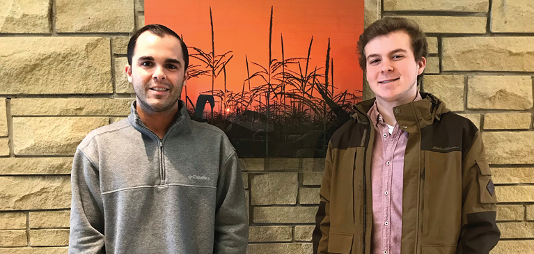 Collin and Jack - Credit Interns.