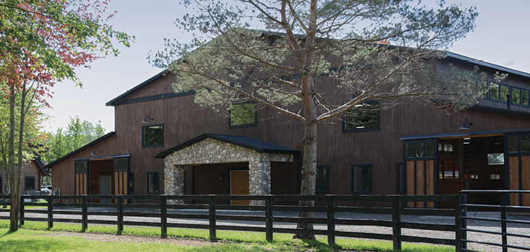 Country Living Horse Sanctuary Barn