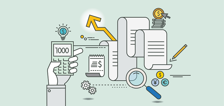 Financial Line Art