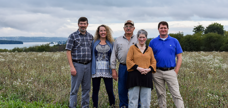 GreenStone customers, the Lake family