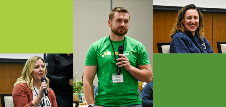 GreenStone customers at conference