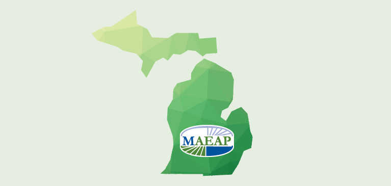 MAEAP Logo and State of Michigan MAEAP Logo and State of Michigan
