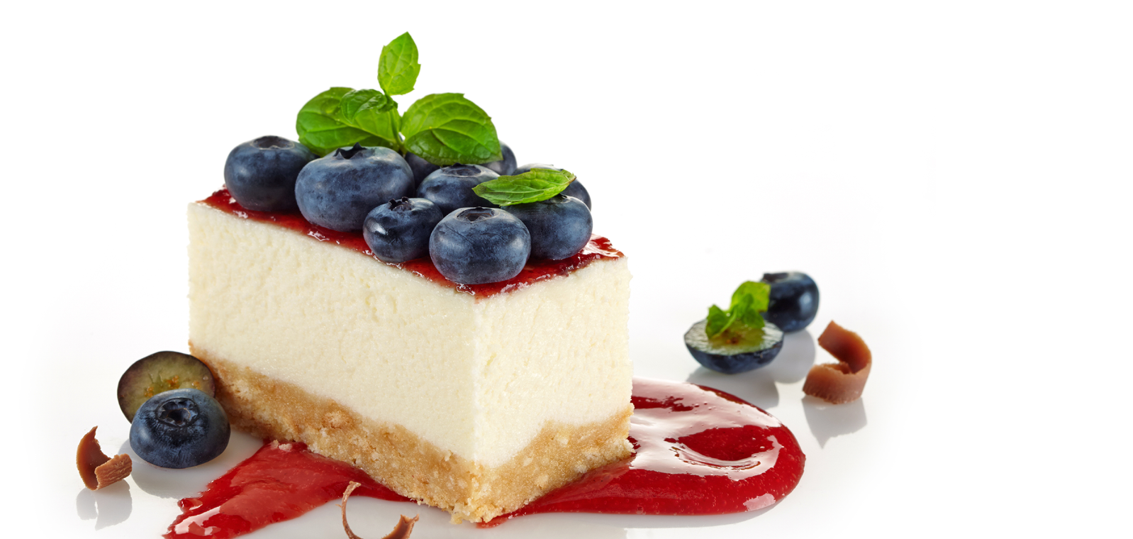 Blueberry cheesecake