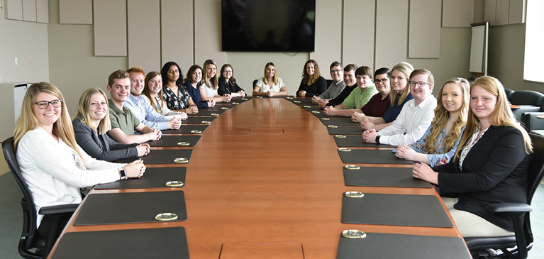 Group photo of the 2019 GreenStone Interns