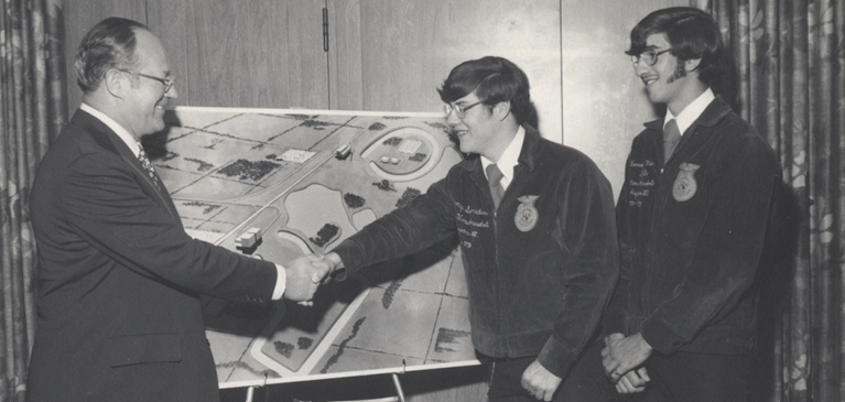 022318-larry-sheridan-ffa-creates-life-long-relationships Larry Sheridan when he was in FFA