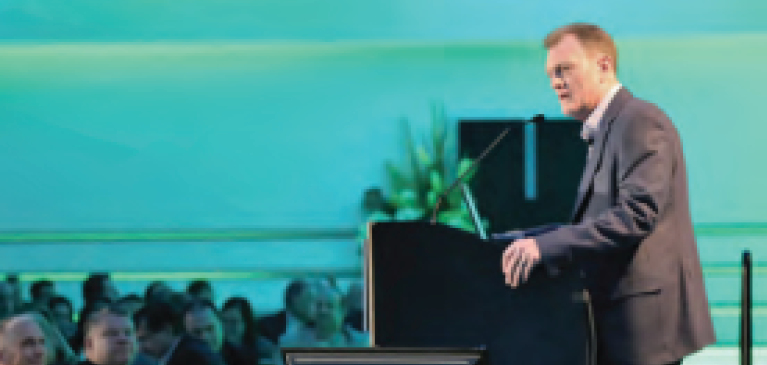 060617-greenstone-fcs-powering-the-engine-of-agriculture Dave Armstrong giving his speech