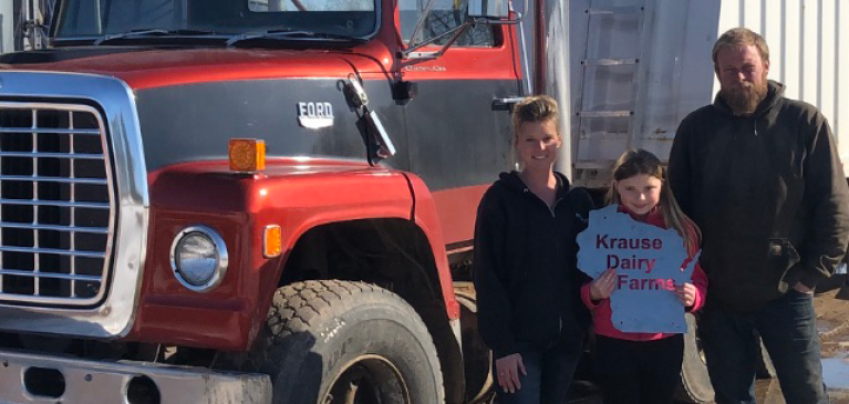 Katie Krause and Family- Krause Dairy Farm
