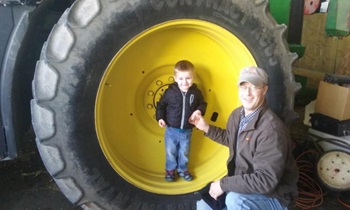 Jed Welder and son