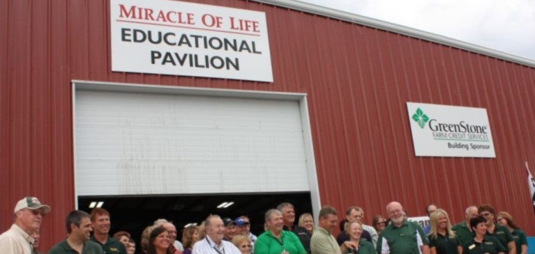 Ribbon Cutting Ceremony to Open the Miracle of Life Educational Pavilion