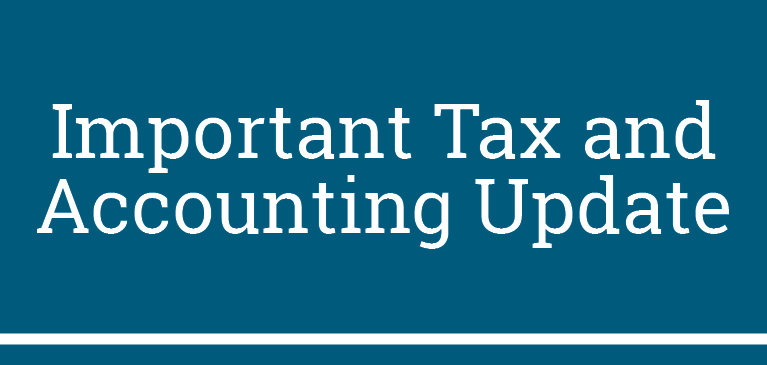 tax and accounting update