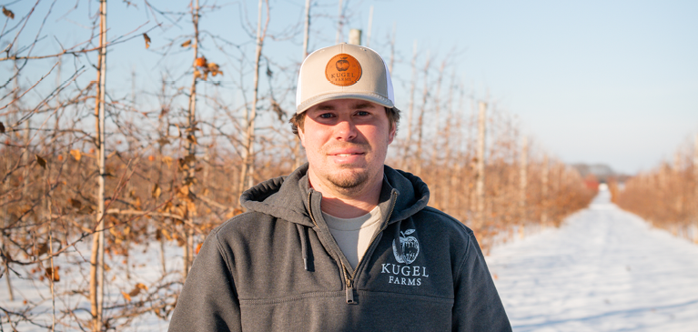 Greg Kugel has played a key role in his farm's diversification.