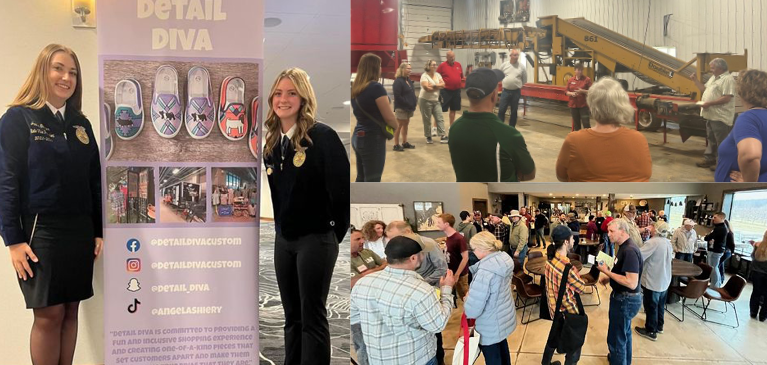 A collage of all event pictures