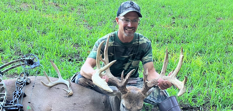 The winner of GreenStone's 2024 Deer Challenge