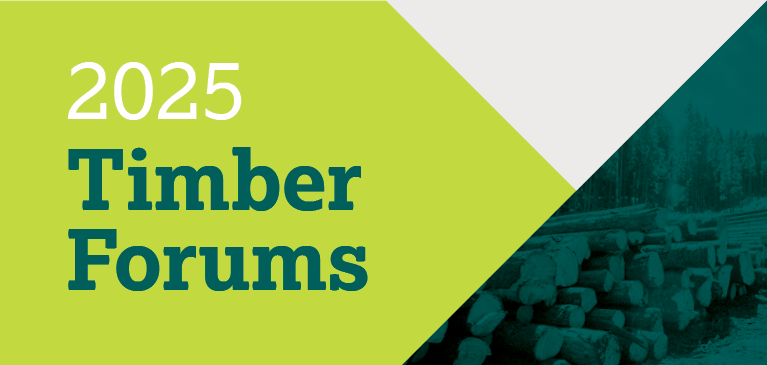 Sign up for the 2025 Timber Forums!