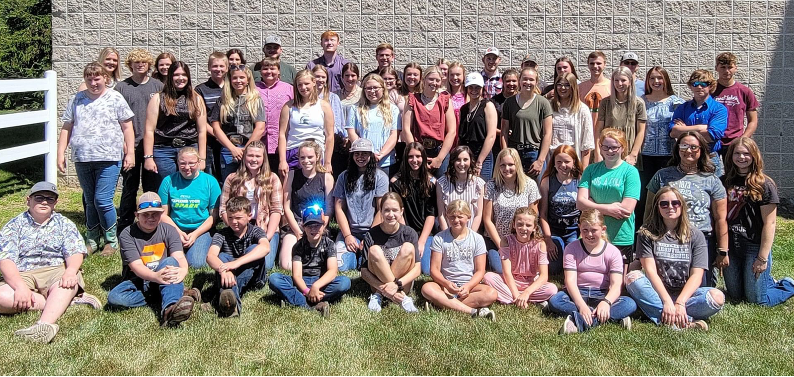 group of people involved in the program