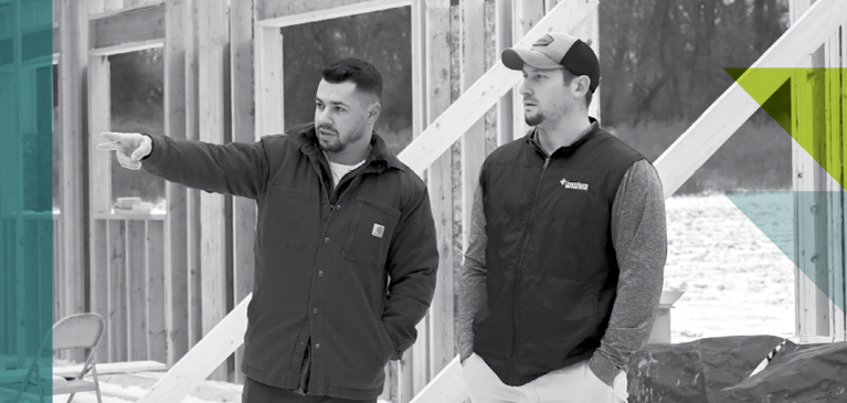 home construction site