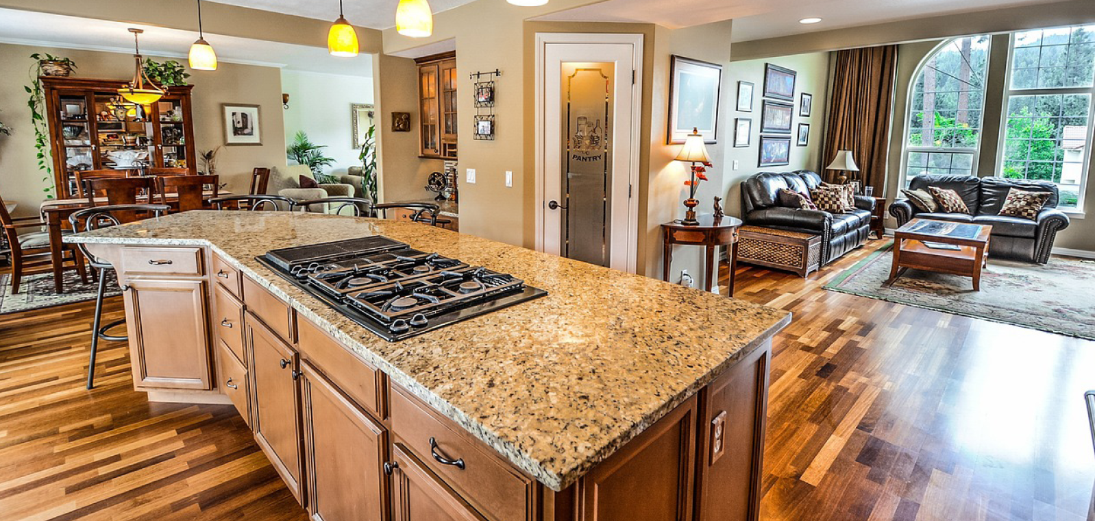 Country home kitchen