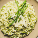Asparagus and lemon risotto
