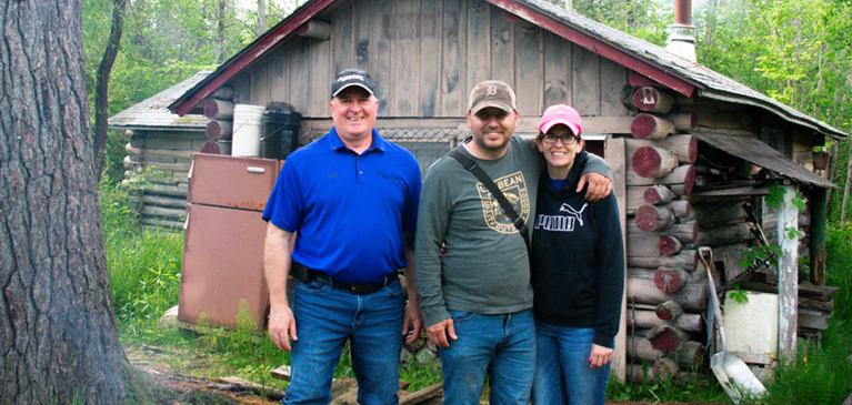 GreenStone finances rural getaways for families to enjoy like Melissa and Michael's!