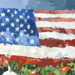 Graphic of United States flag