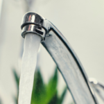 Water coming out of tap