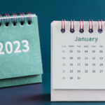 January and 2023 calendar