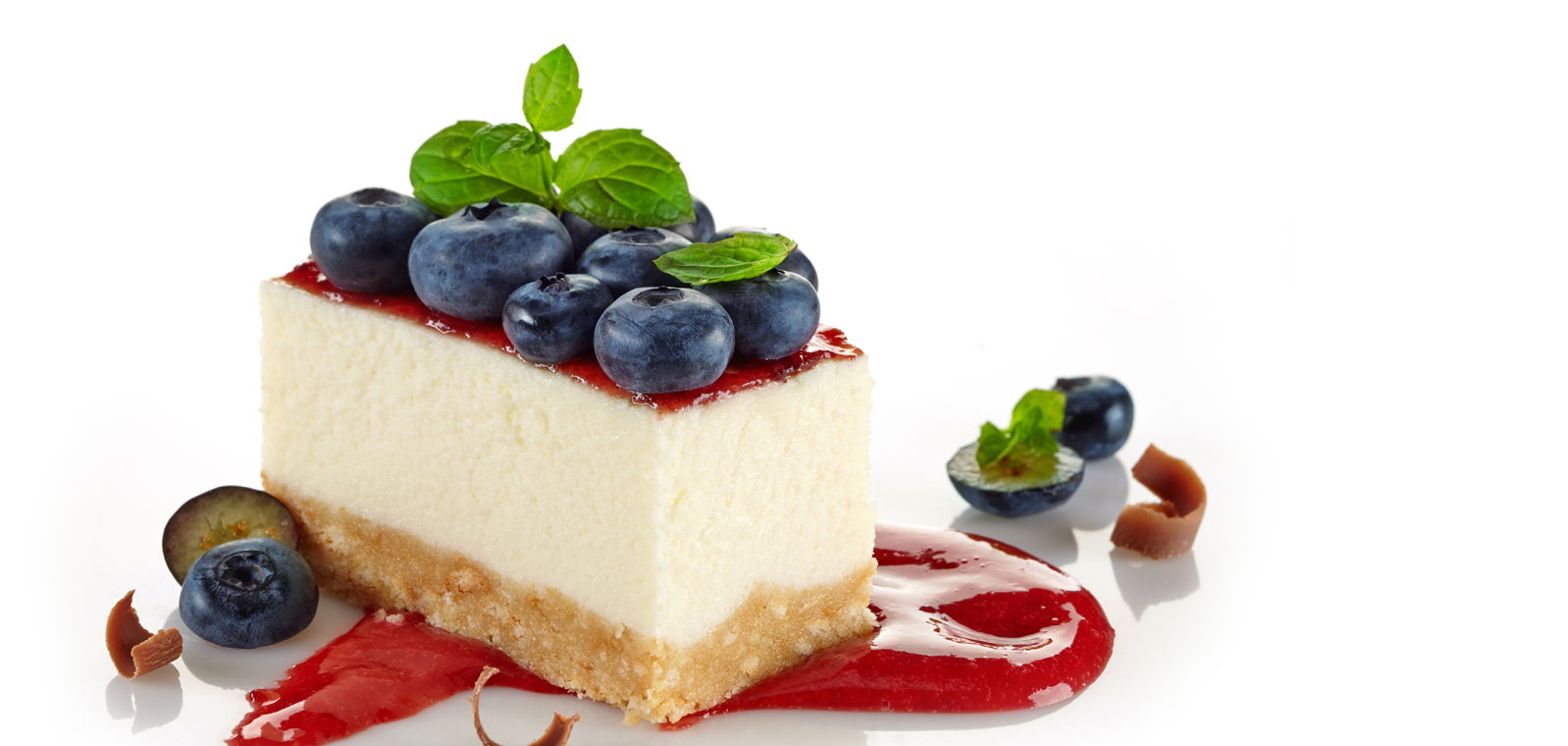 Blueberry cheesecake