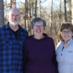 The Evanses on their dream property