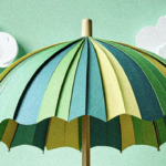 Graphic of a pool umbrella