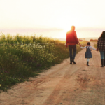 Family enjoying the country lifestyle