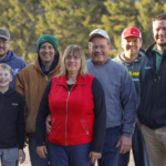 Three generations of the Schmidt family