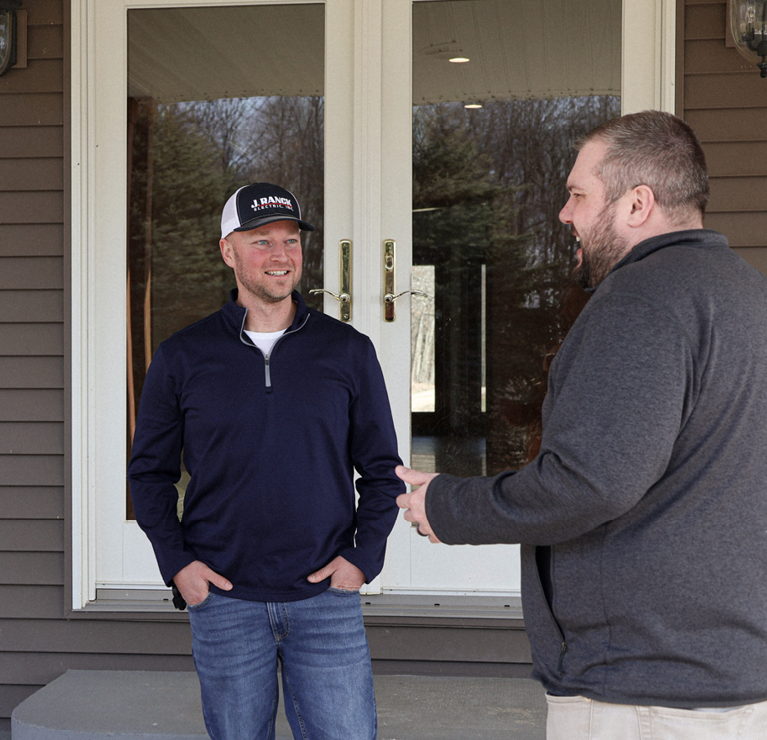 The Thielen's FSO, Jordan Hendrian, was with them every step of the way through the home buying process.