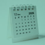 December 2026 calendar